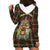 Canada Hoodie Dress Canadian Coat Of Arms Mix Maple Leaf Tartan - Wonder Print Shop