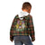 Canada Kid Hoodie Canadian Coat Of Arms Mix Maple Leaf Tartan - Wonder Print Shop