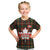 Canada Kid T Shirt Canadian Coat Of Arms Mix Maple Leaf Tartan - Wonder Print Shop