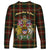 Canada Long Sleeve Shirt Canadian Coat Of Arms Mix Maple Leaf Tartan - Wonder Print Shop