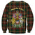 Canada Sweatshirt Canadian Coat Of Arms Mix Maple Leaf Tartan - Wonder Print Shop