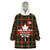 Canada Wearable Blanket Hoodie Canadian Coat Of Arms Mix Maple Leaf Tartan - Wonder Print Shop