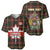 Custom Canada Baseball Jersey Canadian Coat Of Arms Mix Maple Leaf Tartan - Wonder Print Shop