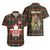 Custom Canada Hawaiian Shirt Canadian Coat Of Arms Mix Maple Leaf Tartan - Wonder Print Shop