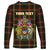 Custom Canada Long Sleeve Shirt Canadian Coat Of Arms Mix Maple Leaf Tartan - Wonder Print Shop