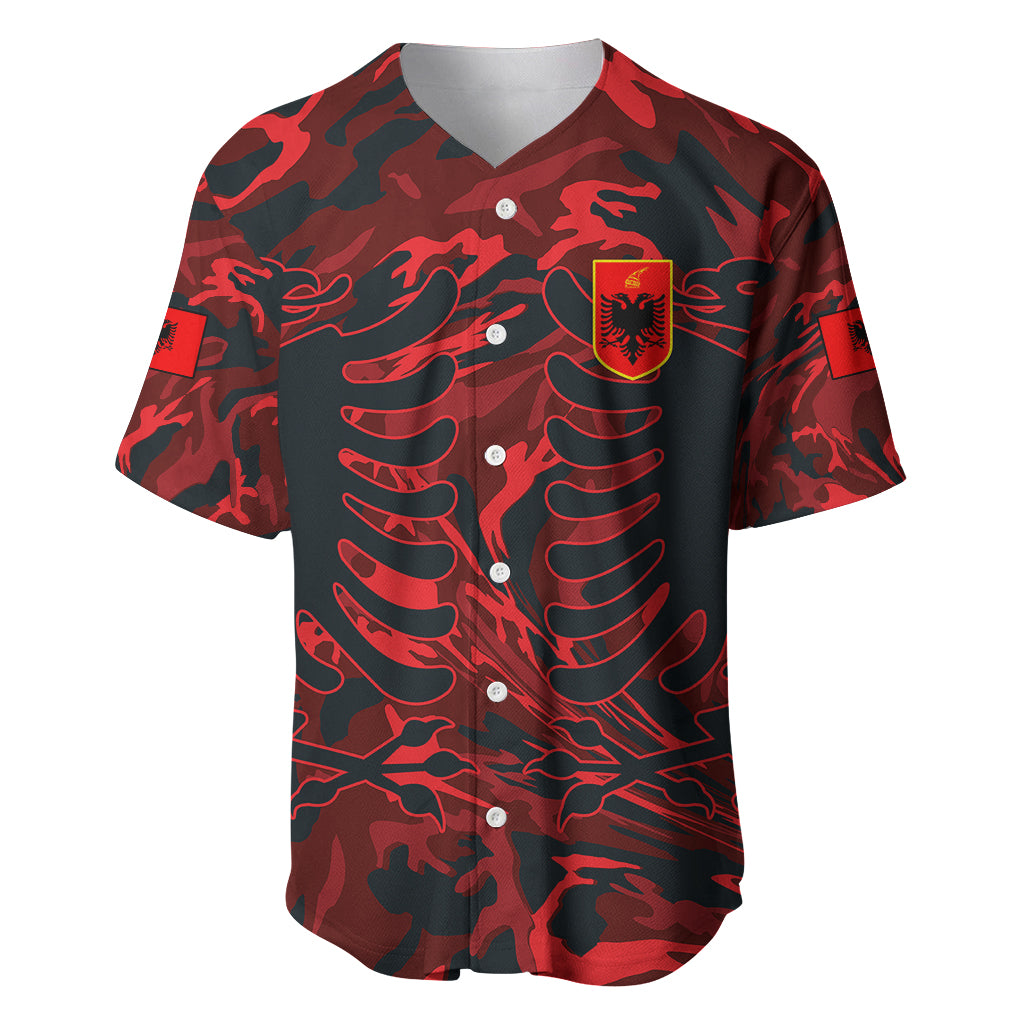 Albania Baseball Jersey Albanian Golden Eagle Sport Version - Wonder Print Shop