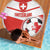 Switzerland 2024 Football Beach Blanket Rossocrociati Go Champions - Wonder Print Shop