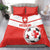 Switzerland 2024 Football Bedding Set Rossocrociati Go Champions - Wonder Print Shop