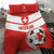 Switzerland 2024 Football Bedding Set Rossocrociati Go Champions - Wonder Print Shop