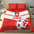 Switzerland 2024 Football Bedding Set Rossocrociati Go Champions - Wonder Print Shop