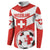 Custom Switzerland 2024 Football Button Sweatshirt Rossocrociati Go Champions - Wonder Print Shop