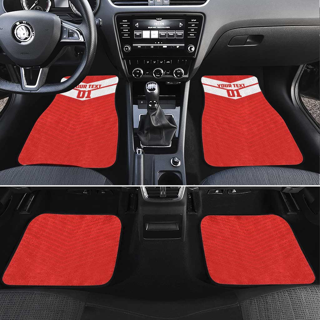 Switzerland 2024 Football Car Mats Rossocrociati Go Champions - Wonder Print Shop