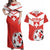 Custom Switzerland 2024 Football Couples Matching Off Shoulder Maxi Dress and Hawaiian Shirt Rossocrociati Go Champions - Wonder Print Shop