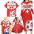 Custom Switzerland 2024 Football Family Matching Long Sleeve Bodycon Dress and Hawaiian Shirt Rossocrociati Go Champions - Wonder Print Shop