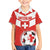 Custom Switzerland 2024 Football Family Matching Off The Shoulder Long Sleeve Dress and Hawaiian Shirt Rossocrociati Go Champions - Wonder Print Shop