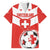 Custom Switzerland 2024 Football Family Matching Short Sleeve Bodycon Dress and Hawaiian Shirt Rossocrociati Go Champions - Wonder Print Shop