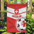 Switzerland 2024 Football Garden Flag Rossocrociati Go Champions - Wonder Print Shop