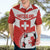 Custom Switzerland 2024 Football Hawaiian Shirt Rossocrociati Go Champions - Wonder Print Shop