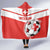 Switzerland 2024 Football Hooded Blanket Rossocrociati Go Champions