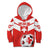 Custom Switzerland 2024 Football Kid Hoodie Rossocrociati Go Champions - Wonder Print Shop