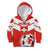 Custom Switzerland 2024 Football Kid Hoodie Rossocrociati Go Champions - Wonder Print Shop