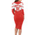 Custom Switzerland 2024 Football Long Sleeve Bodycon Dress Rossocrociati Go Champions - Wonder Print Shop