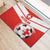 Switzerland 2024 Football Rubber Doormat Rossocrociati Go Champions