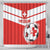 Switzerland 2024 Football Shower Curtain Rossocrociati Go Champions