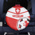 Switzerland 2024 Football Spare Tire Cover Rossocrociati Go Champions