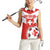 Custom Switzerland 2024 Football Women Sleeveless Polo Shirt Rossocrociati Go Champions