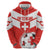 Custom Switzerland 2024 Football Zip Hoodie Rossocrociati Go Champions