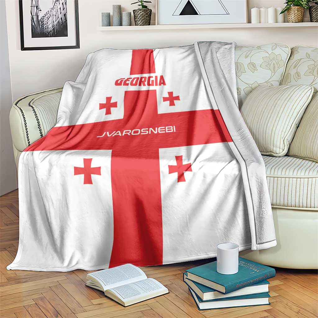 Georgia 2024 Football Blanket Come On Sakartvelo