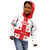 Custom Georgia 2024 Football Kid Hoodie Come On Sakartvelo - Wonder Print Shop