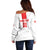 Custom Georgia 2024 Football Off Shoulder Sweater Come On Sakartvelo - Wonder Print Shop