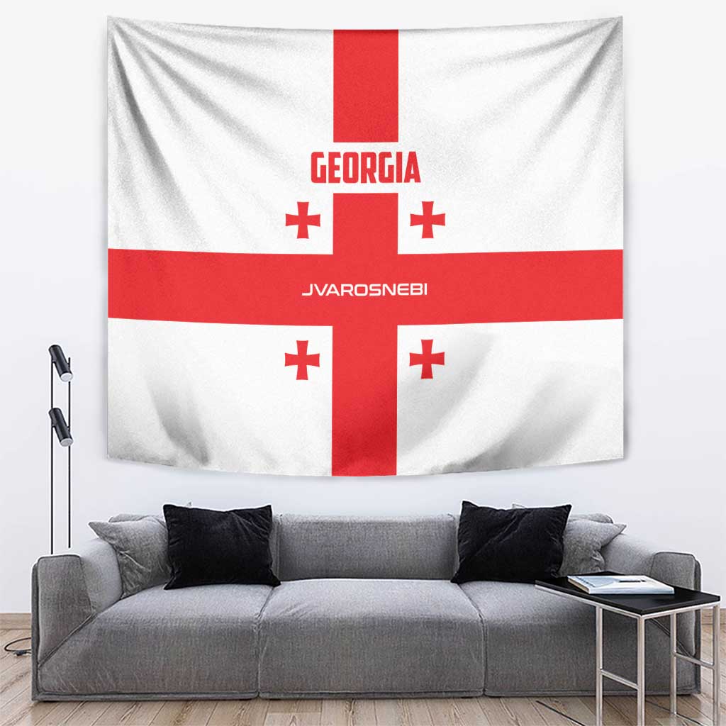 Georgia 2024 Football Tapestry Come On Sakartvelo