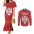 Custom Serbia 2024 Football Couples Matching Mermaid Dress and Long Sleeve Button Shirt Srbija Go Champions