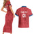 Custom Serbia 2024 Football Couples Matching Short Sleeve Bodycon Dress and Hawaiian Shirt Srbija Go Champions - Wonder Print Shop