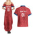 Custom Serbia 2024 Football Couples Matching Summer Maxi Dress and Hawaiian Shirt Srbija Go Champions - Wonder Print Shop