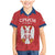 Custom Serbia 2024 Football Family Matching Mermaid Dress and Hawaiian Shirt Srbija Go Champions - Wonder Print Shop