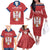 Custom Serbia 2024 Football Family Matching Off The Shoulder Long Sleeve Dress and Hawaiian Shirt Srbija Go Champions - Wonder Print Shop