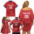 Custom Serbia 2024 Football Family Matching Off Shoulder Short Dress and Hawaiian Shirt Srbija Go Champions - Wonder Print Shop