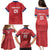 Custom Serbia 2024 Football Family Matching Puletasi and Hawaiian Shirt Srbija Go Champions - Wonder Print Shop