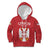 Custom Serbia 2024 Football Kid Hoodie Srbija Go Champions - Wonder Print Shop