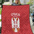 Serbia 2024 Football Quilt Srbija Go Champions