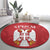 Serbia 2024 Football Round Carpet Srbija Go Champions