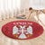 Serbia 2024 Football Round Carpet Srbija Go Champions