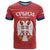 Custom Serbia 2024 Football T Shirt Srbija Go Champions