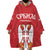 Custom Serbia 2024 Football Wearable Blanket Hoodie Srbija Go Champions - Wonder Print Shop