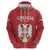 Custom Serbia 2024 Football Zip Hoodie Srbija Go Champions - Wonder Print Shop