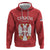 Custom Serbia 2024 Football Zip Hoodie Srbija Go Champions - Wonder Print Shop